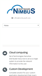 Mobile Screenshot of nimbussoft.com