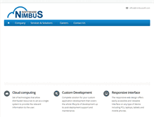 Tablet Screenshot of nimbussoft.com